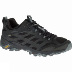 Merrell Mens Moab FST Gore-Tex Shoe Noire